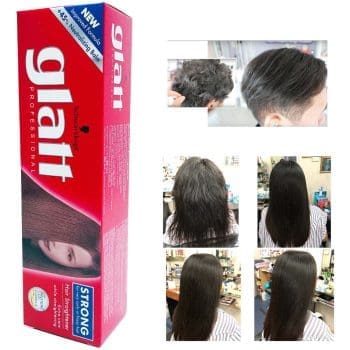 Schwarzkopf Professional Glatt Hair Straightener Cream with Free Fixing Balm