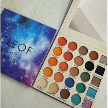 CLEOF Cosmetics Matte Shimmer & Glitter Eyeshadow Palette