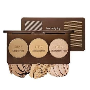Face Designing Contouring Palette 3IN1 Dark Etude House
