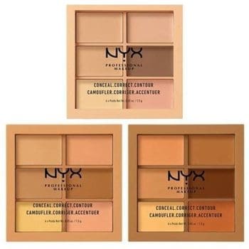 NYX Concealer Correct Contour Palette 6 In 1