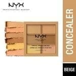 NYX Concealer +Contour Palette 6 In 1 Small Brown Packing (3)