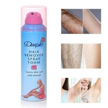 Dimples Hair Remover Spray Foam Sensitive Skin