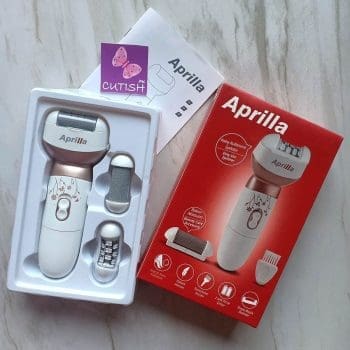 Aprilla 3in1 Epilator, Exfoliator & Buffer Face & Body