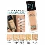 Maybelline Fit Me Foundation (1)