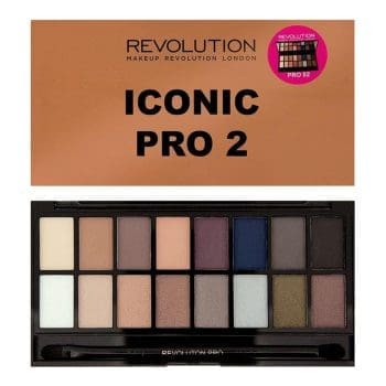 Iconic Pro 2 Eyeshadow Palette Revolution Beauty Makeup