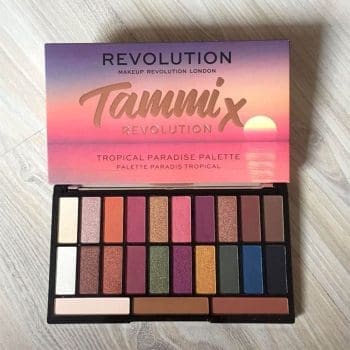 Tammi X Tropical Eyeshadow Palette Revolution Makeup