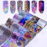 Nail Foil Nail Decorations 4In1 Pack Nail Art (7)