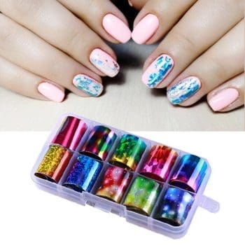 Nail Foil /Nail Decorations 4In1 Pack Nail Art