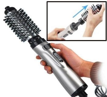 Auto-Rotate Hot Air Brush 3in1 Blow Dryer, Curler & Straightener Pasteel