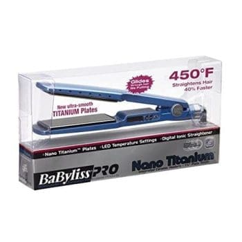 BaByliss PRO Nano Titanium-Plated Ultra-Thin Straightening Iron