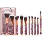 Bedazzled Brush Set Golden Packing(Glitter)