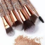 Bedazzled Brush Set Golden Packing(Glitter)