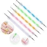 Nail Art Dotting Tool 5 Pieces6