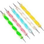 Nail Art Dotting Tool 5 Pieces6