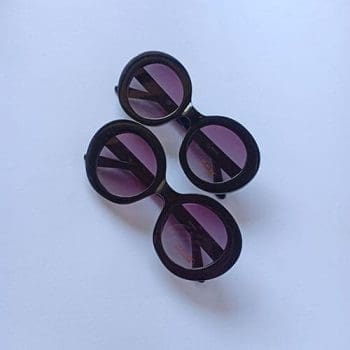 Honey Poly Carbonate Lenses Sun Glasses