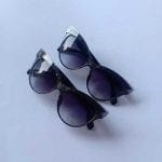 Miu Miu Eye Wear Cat Eye Glitter Sun Glasses (1)