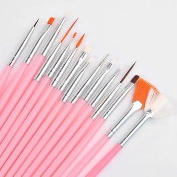Set of 15 Nail Art Brushes